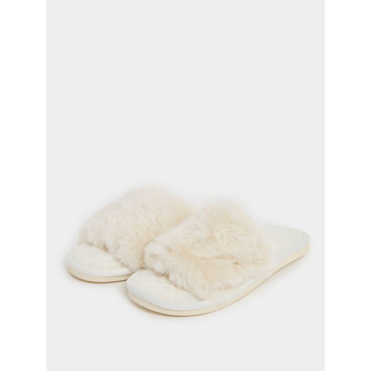 Styli Soft Furry Bedroom Slippers-women-shoes-bedroomslippers-image-2