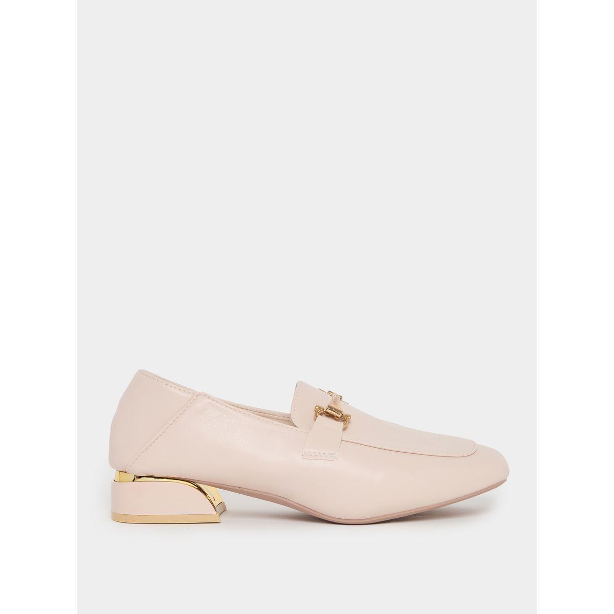 حذاء لوفرز مزين بحلية معدنية-women-shoes-flats-loafers-image-1