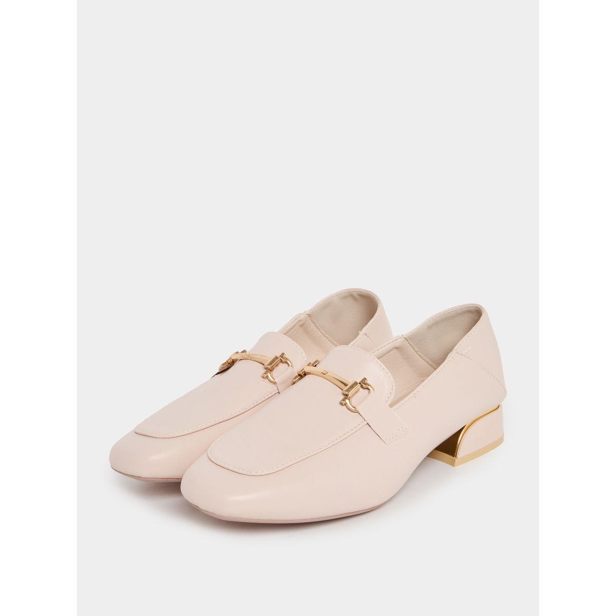 حذاء لوفرز مزين بحلية معدنية-women-shoes-flats-loafers-image-2