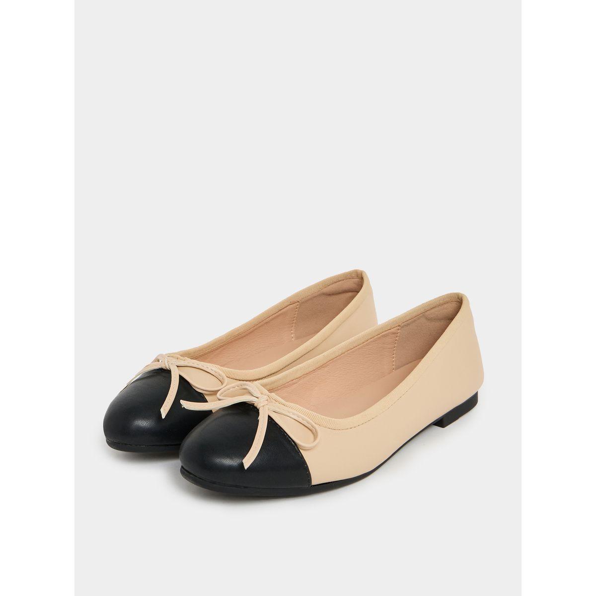 حذاء باليرينا مزين بربطة فيونكة-women-shoes-loafersandmoccasins-image-2