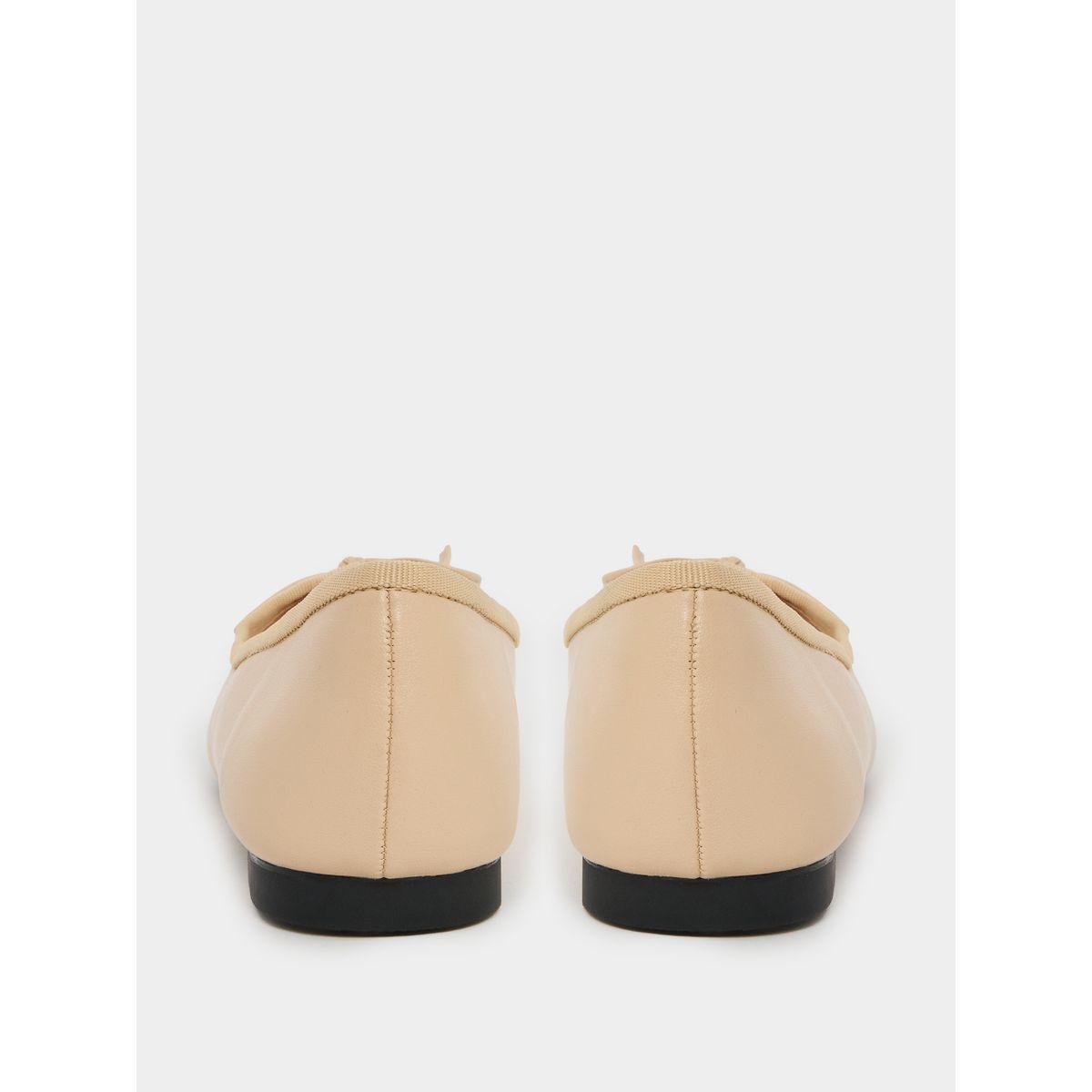 حذاء باليرينا مزين بربطة فيونكة-women-shoes-loafersandmoccasins-image-4