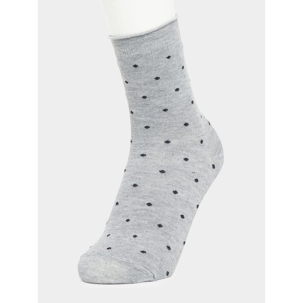 مجموعة من 3 جوارب بطبعة نقاط بولكا-women-socksandstockings-image-6