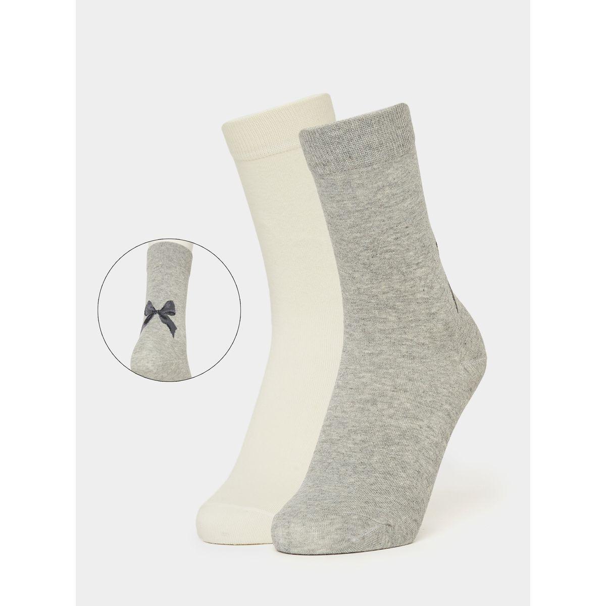 مجموعة من 2 جوارب عصرية-women-socksandstockings-image-1
