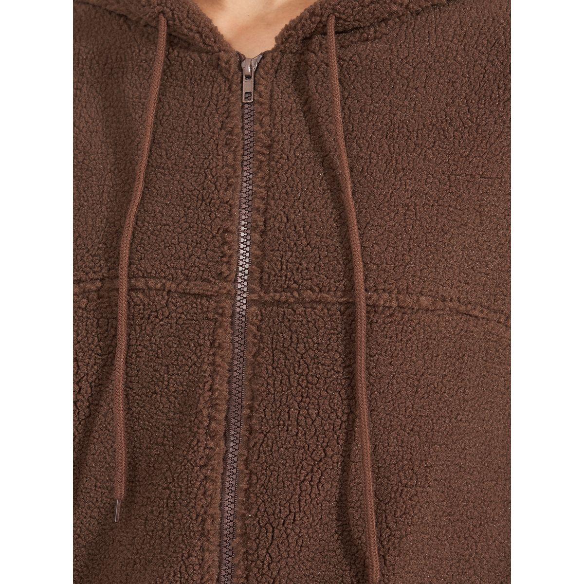 Styli Oversized Longline Faux Fur Zip Through Hoodie-women-clothing-hoodiesandsweatshirts-hoodies-image-4