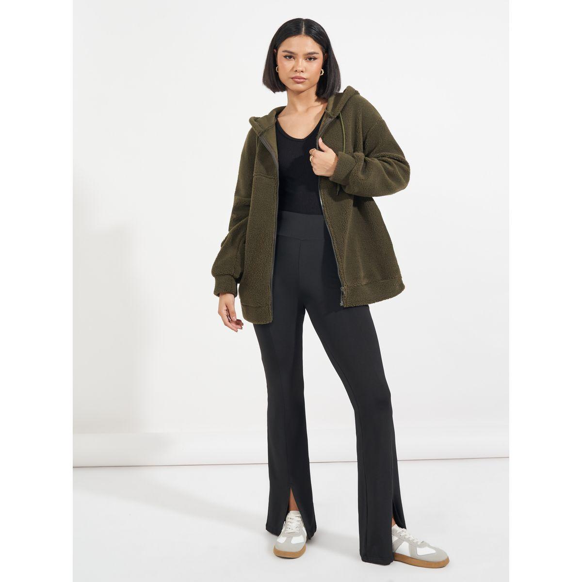 Styli Oversized Longline Faux Fur Zip Through Hoodie-women-clothing-hoodiesandsweatshirts-hoodies-image-3