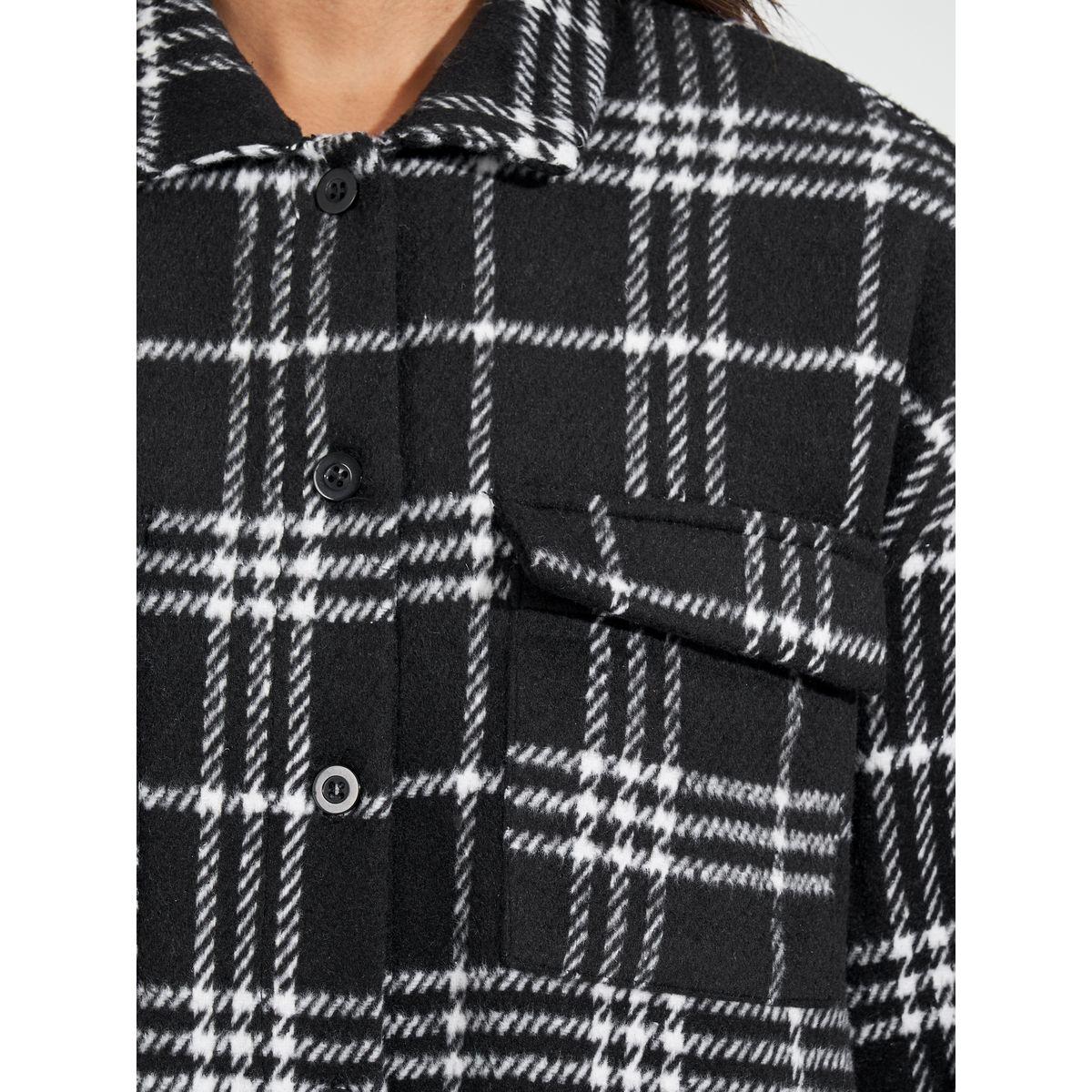 Styli Oversized Longline Wool Like Checked Shacket-women-winterwear-coatsandjackets-jackets-image-3
