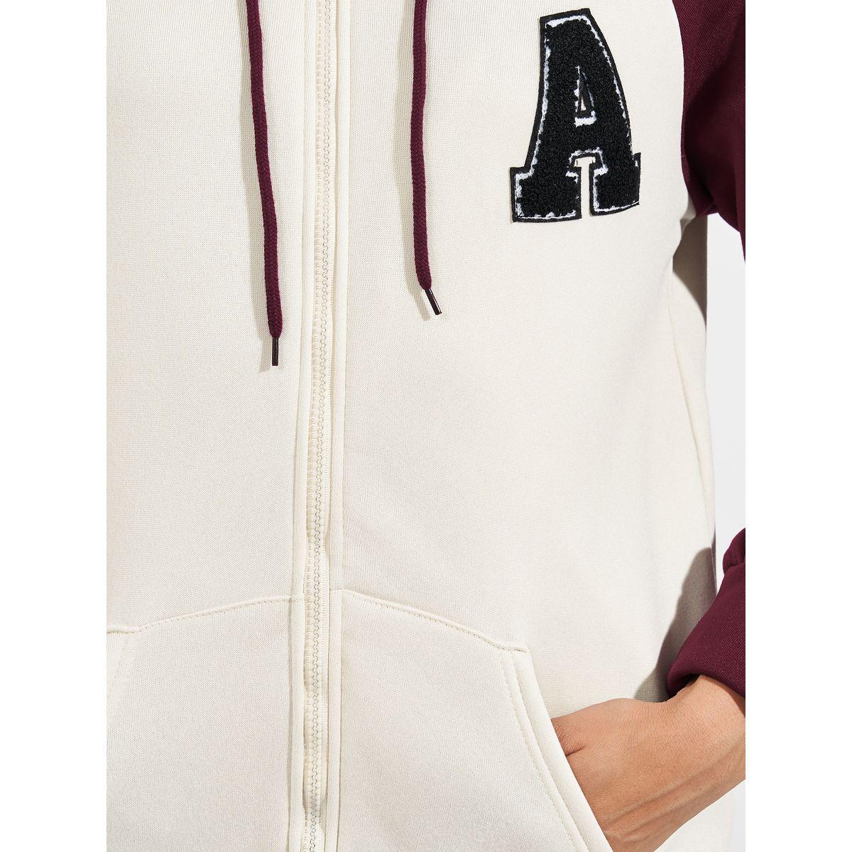 Styli Oversized Longline Color Block Zip Through Hoodie-women-clothing-hoodiesandsweatshirts-hoodies-image-3
