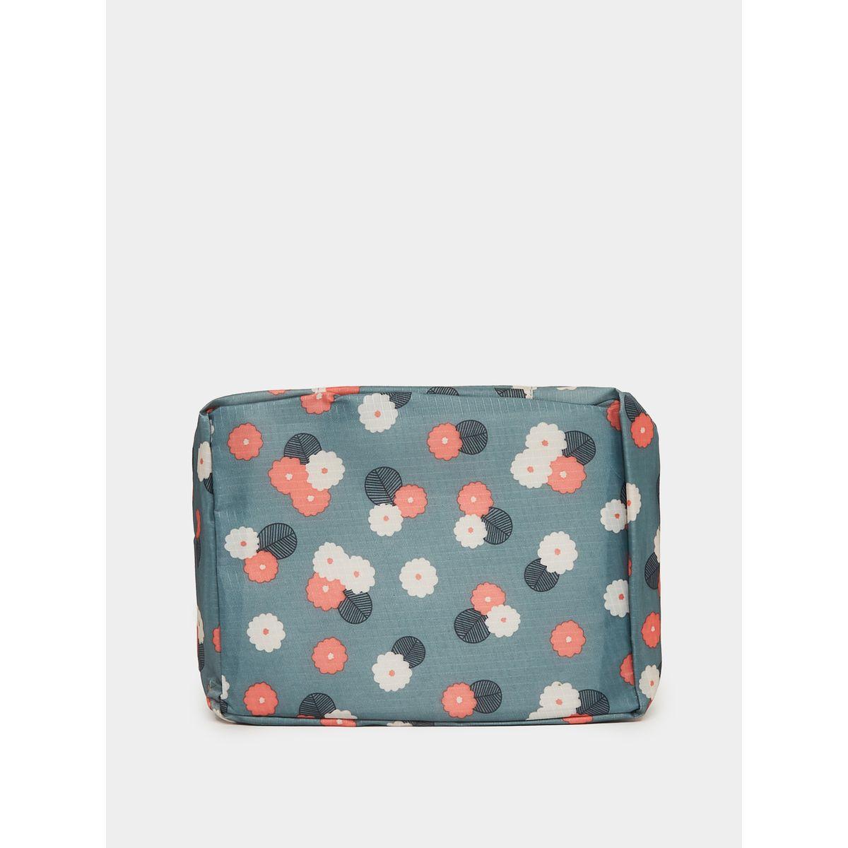 شنطة أدوات تجميل بطبعة زهور-travel-accessories-image-2