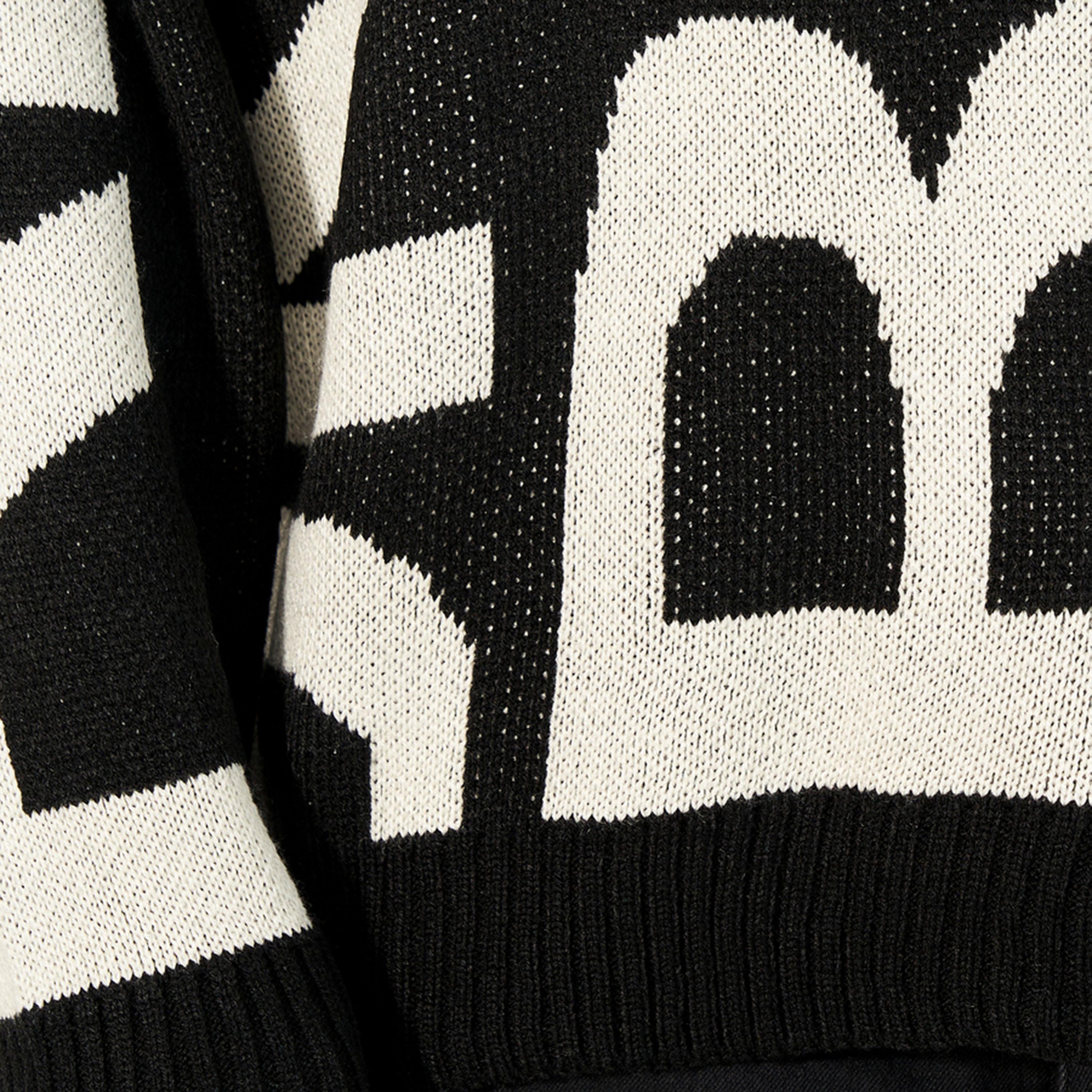 ستايلي - سترة جاكار محبوكة كبيرة الحجم-men-winterwear-sweatersandpullovers-image-2