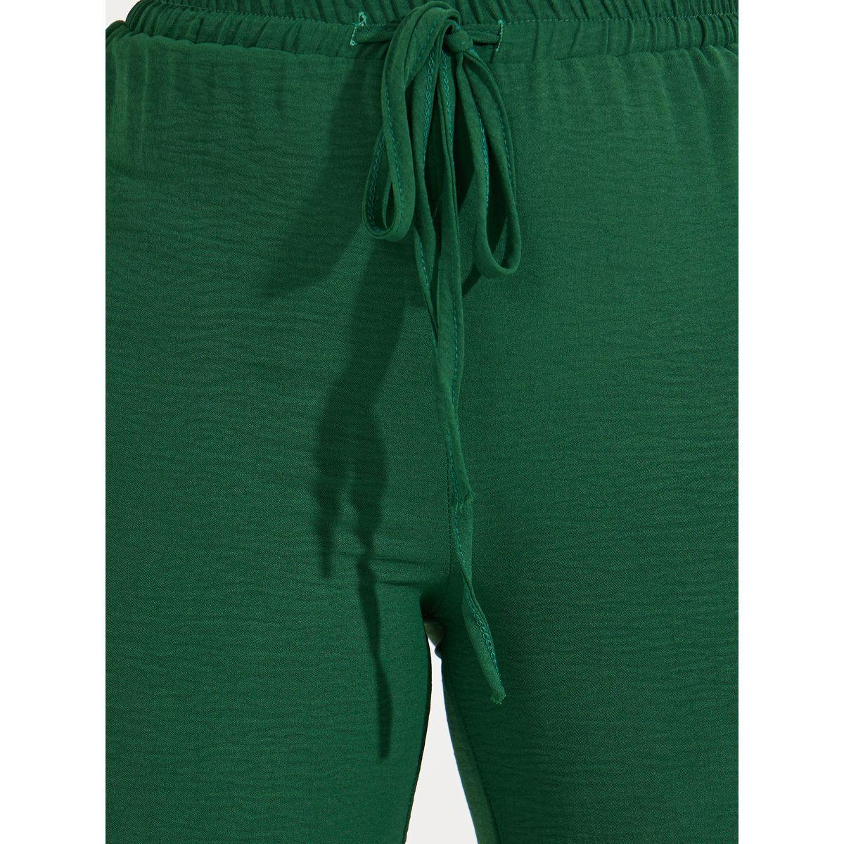 بنطال سادة بأرجل مستقيمة وأربطة-women-clothing-bottoms-trousers-image-3