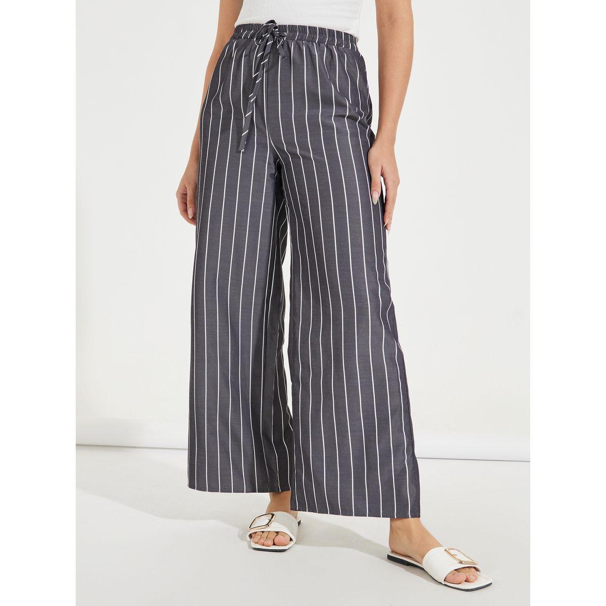 Styli Wide Leg Striped Pants-women-clothing-bottoms-trousers-image-2