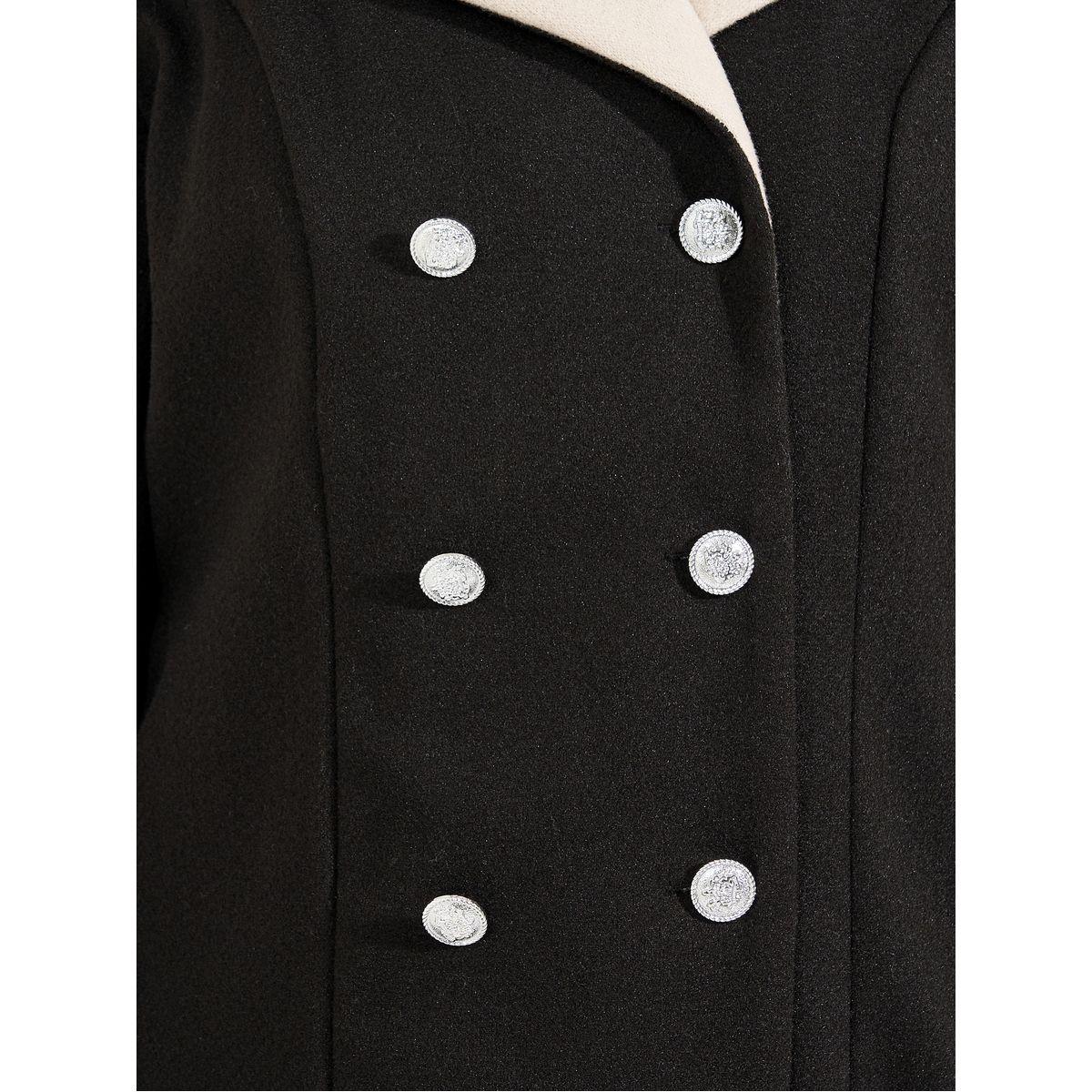 معطف بصفين أزرار وقصة عادية-women-clothing-coatsandjackets-coats-image-4