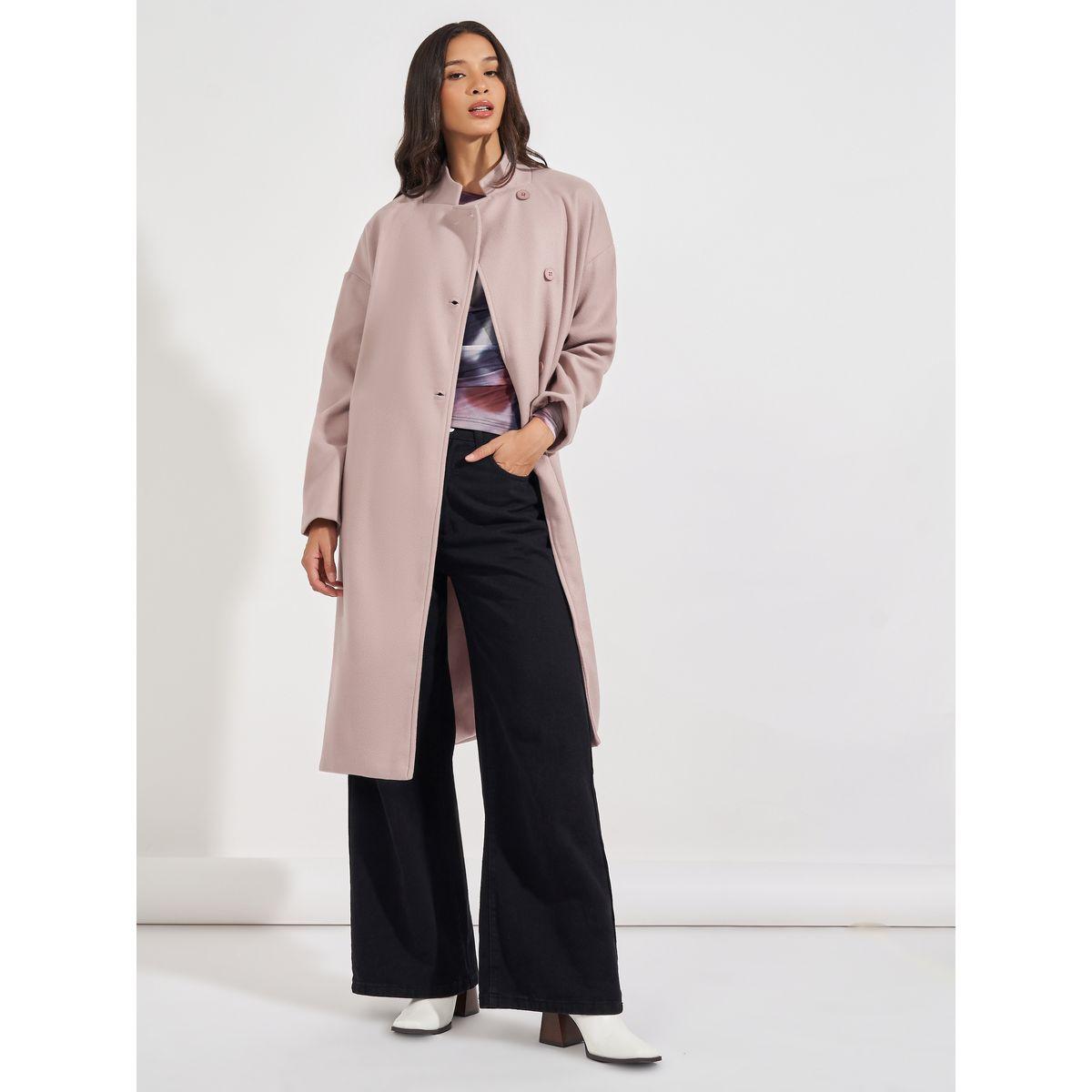 معطف فضفاض بطول الركبة مع أزرار-women-clothing-coatsandjackets-coats-image-1