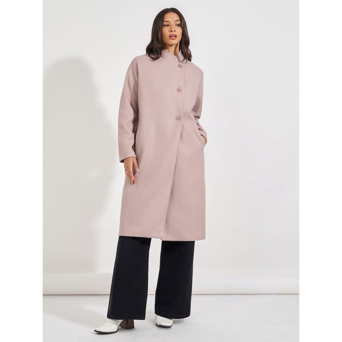 Styli Oversized Knee Length Wool Like Coat-women-clothing-coatsandjackets-coats-image-2