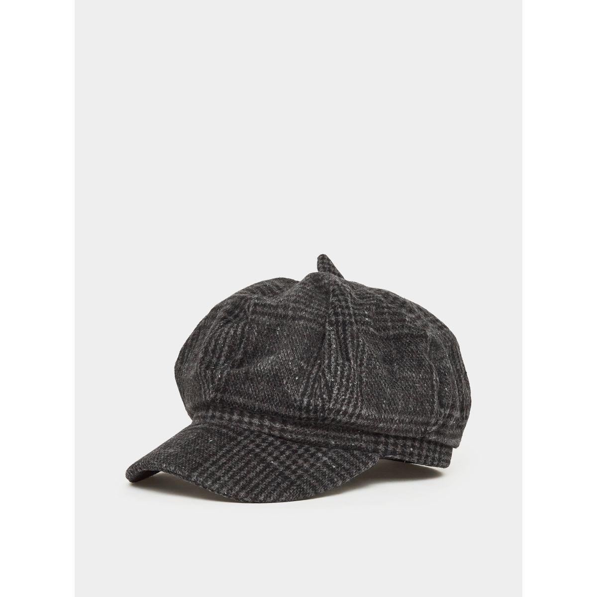 Styli Check Design Beret-women-clothingaccessories-capsandhats-image-1
