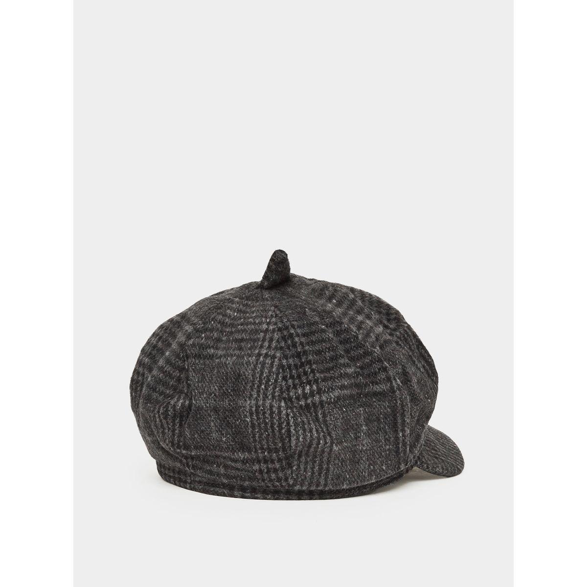 Styli Check Design Beret-women-clothingaccessories-capsandhats-image-3