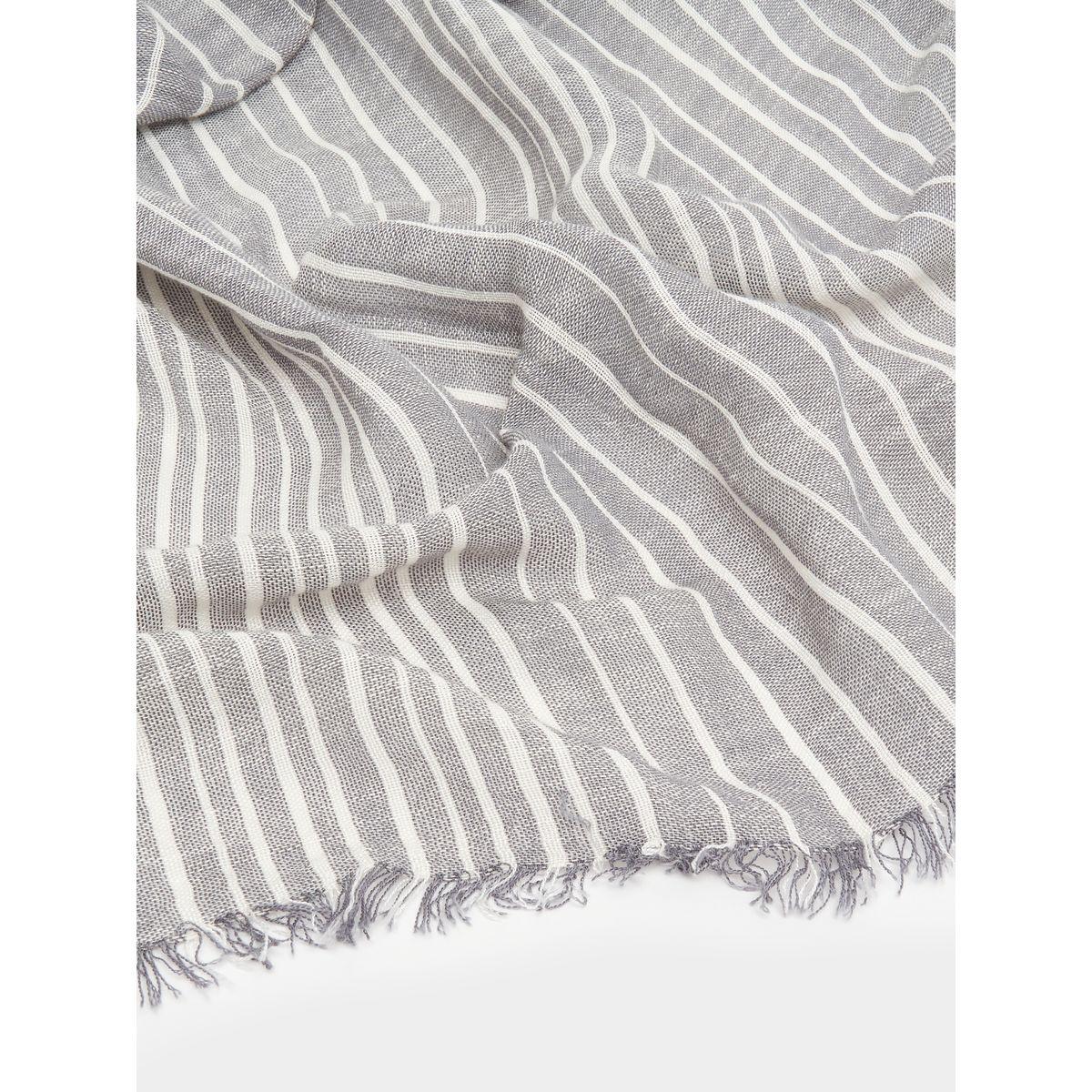 Styli Striped Fringe Scarf-women-winterwear-scarves-image-2