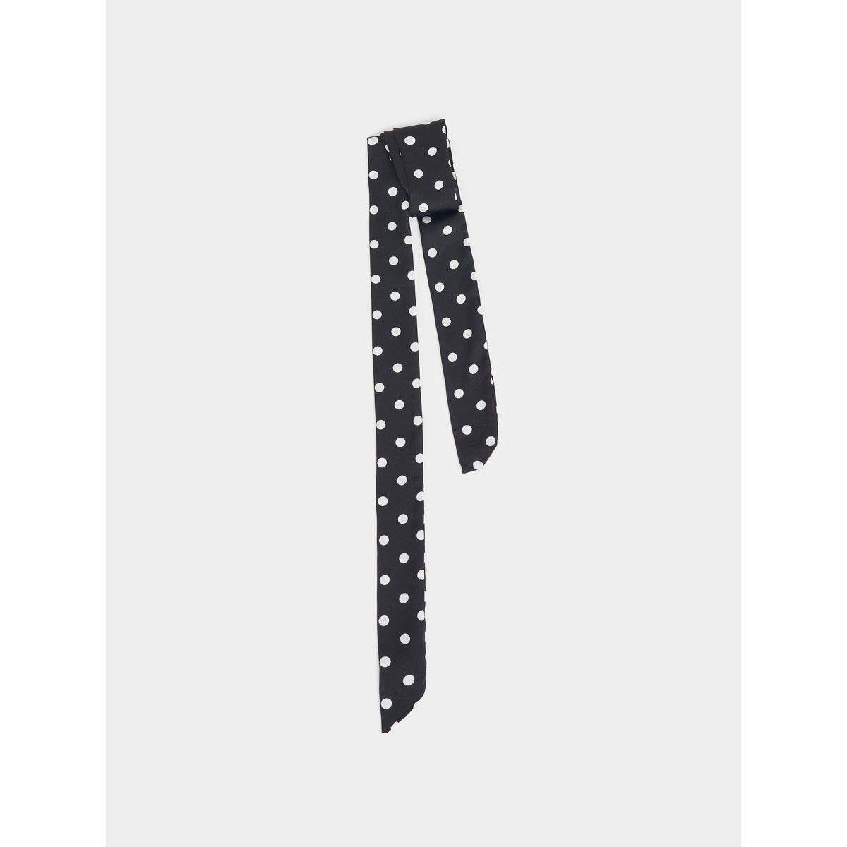 وشاح رأس بطبعة نقاط بولكا-women-winterwear-scarves-image-1