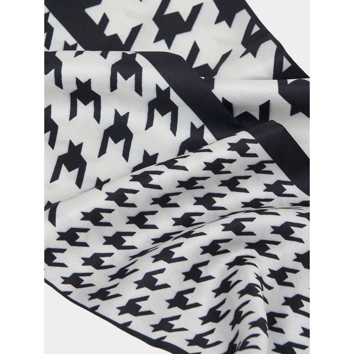 Styli Houndstooth Print Scarf-women-winterwear-scarves-image-2