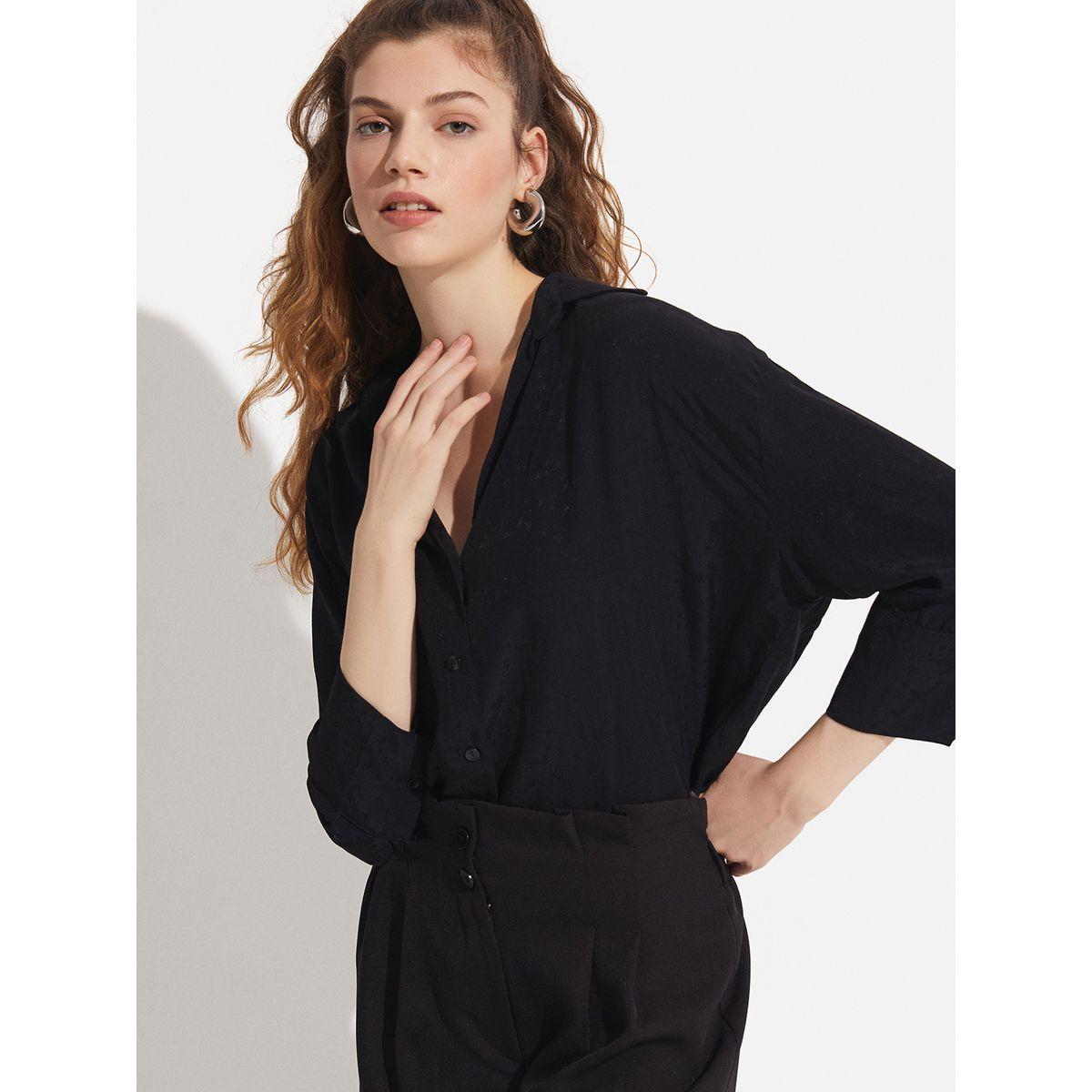 June Regular Fit Woven Shirt with Spread Collar-women-clothing-shirtsandblouses-shirts-image-3