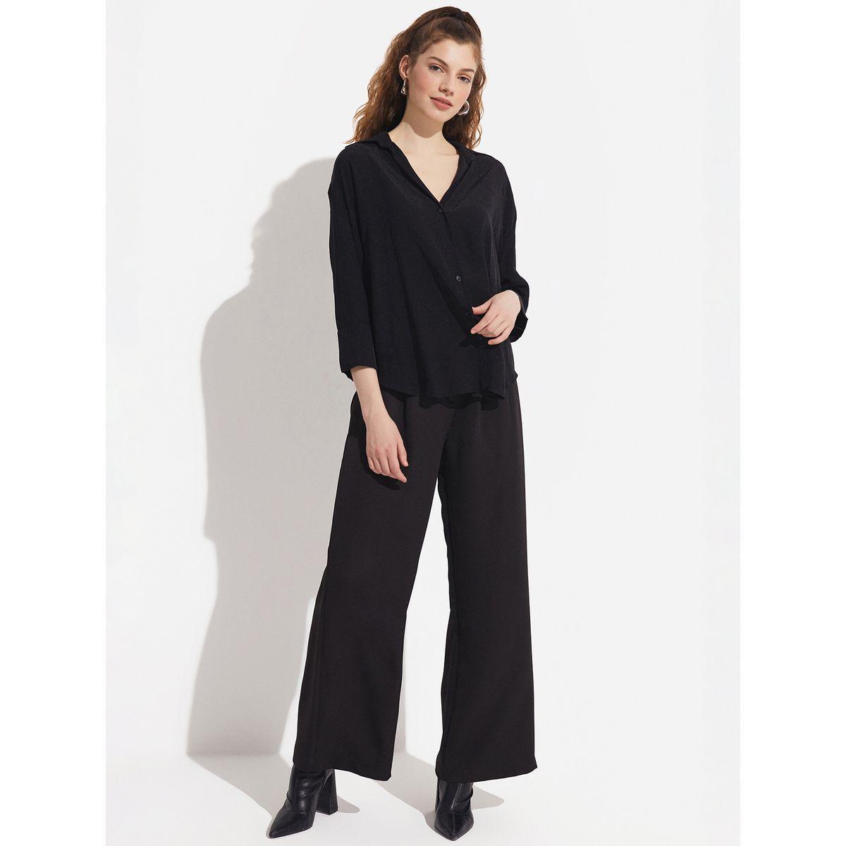 June Regular Fit Woven Shirt with Spread Collar-women-clothing-shirtsandblouses-shirts-image-5
