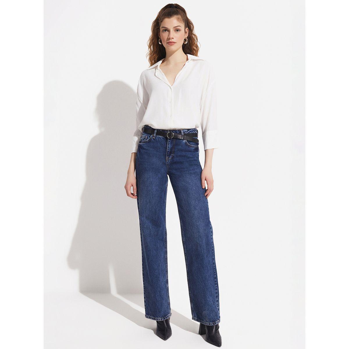 June Regular Fit Woven Shirt with Spread Collar-women-clothing-shirtsandblouses-shirts-image-3