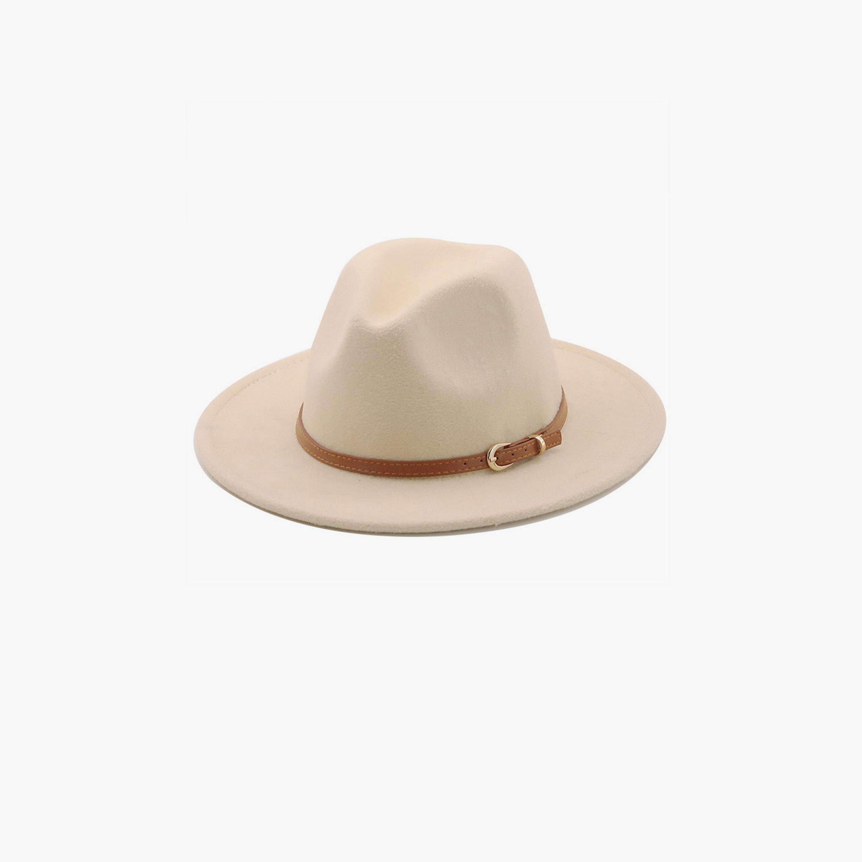 Styli Belted Trim Fedora Hat-women-clothingaccessories-capsandhats-image-1