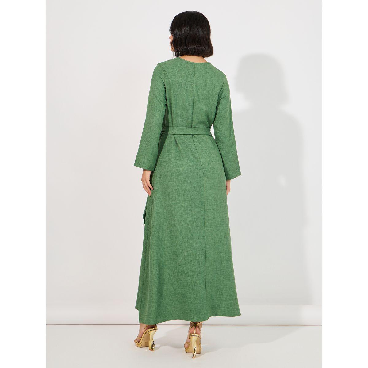 جلابية طويلة مزينة بالترتر-women-arabicclothing-jalabiyas-image-6