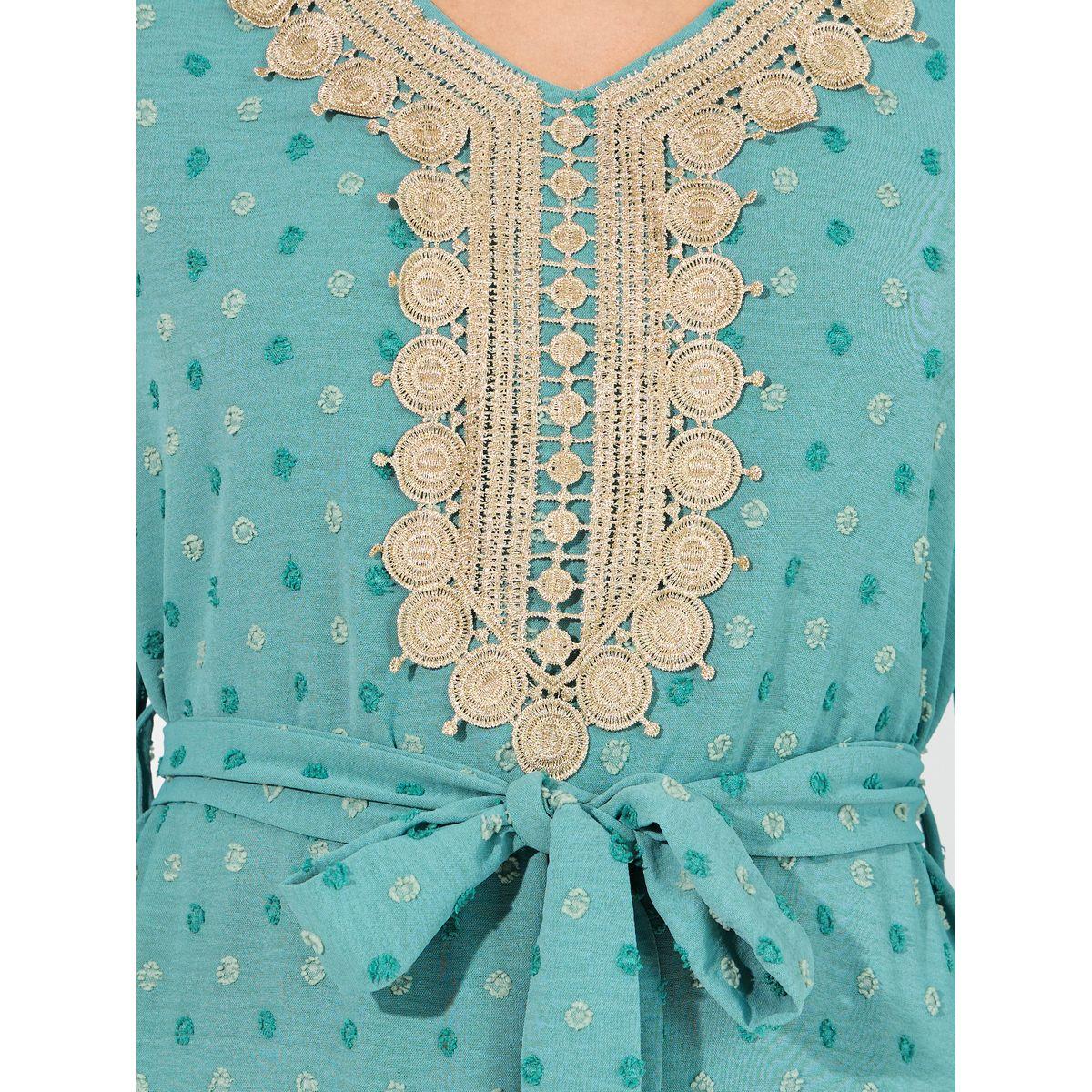 جلابية بخيوط دوبي مع ياقة منمقة-women-arabicclothing-jalabiyas-image-3