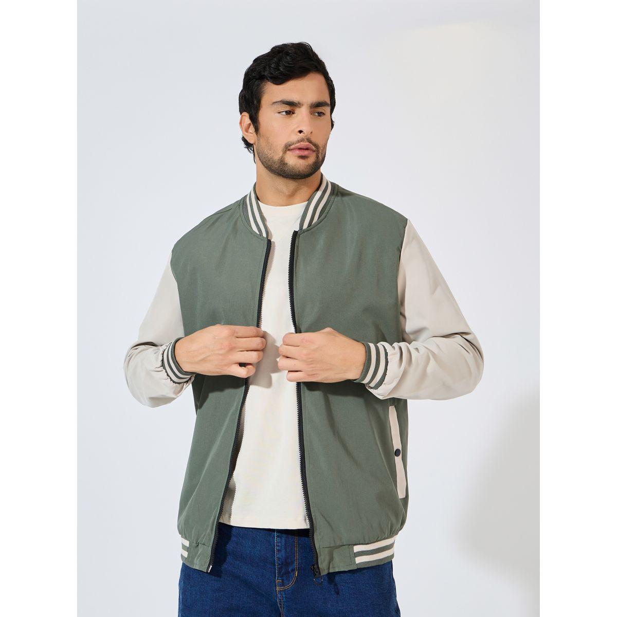 جاكيت بومبر بتفاصيل مُتباينة مع جيوب-men-clothing-jacketsandblazers-jackets-image-1