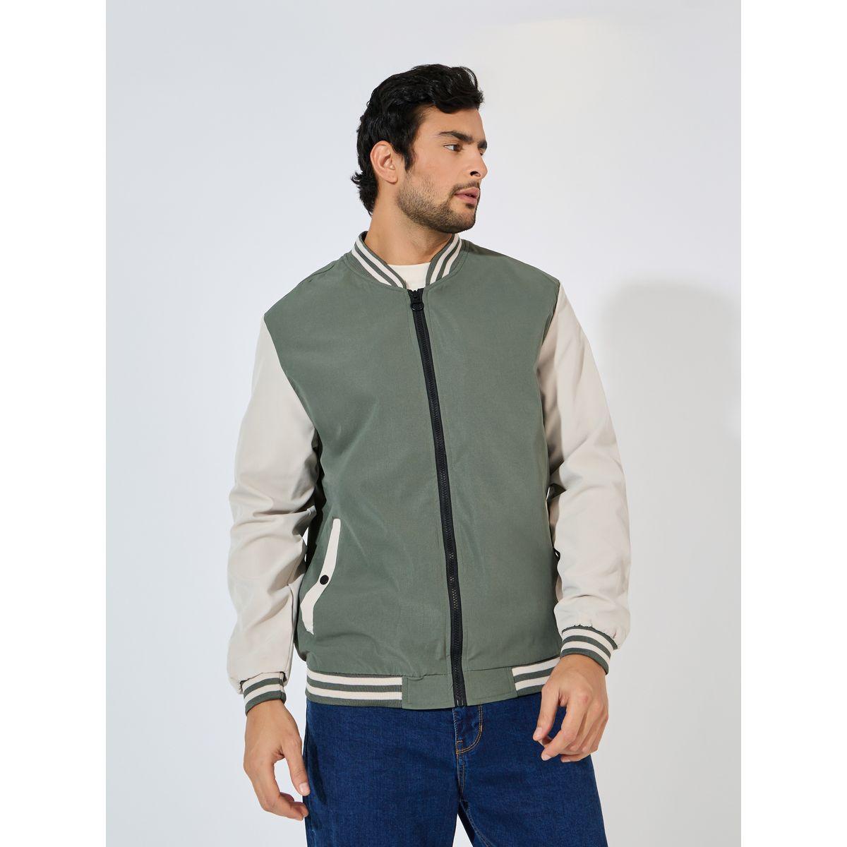 جاكيت بومبر بتفاصيل مُتباينة مع جيوب-men-clothing-jacketsandblazers-jackets-image-2