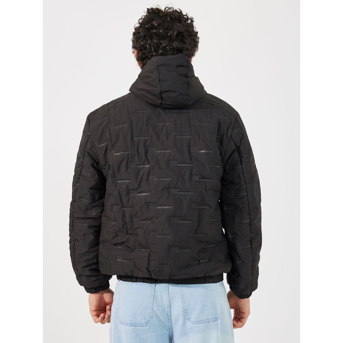 Styli Patterned Quilted Puffer Jacket with Hood-men-clothing-jacketsandblazers-jackets-image-5