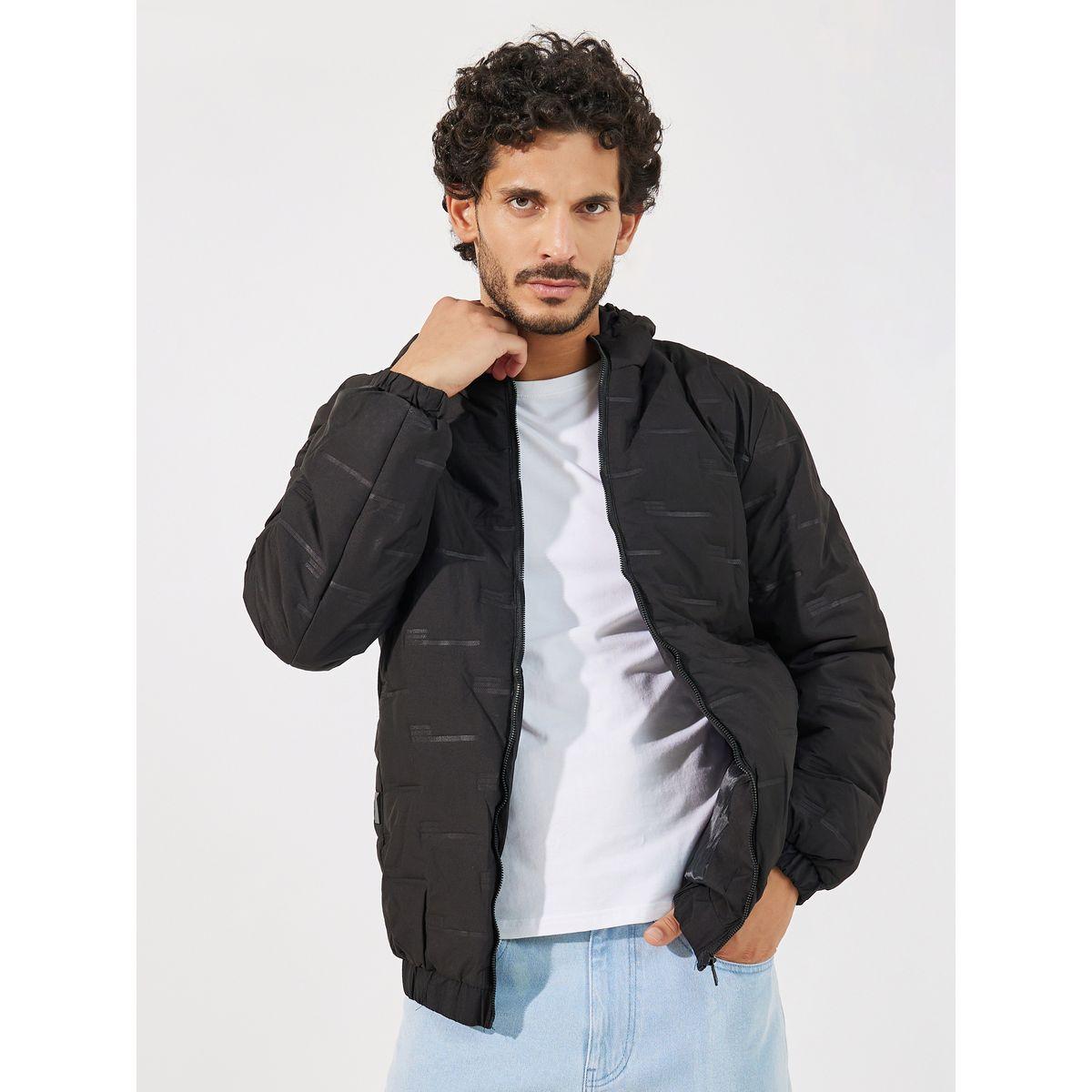 Styli Patterned Quilted Puffer Jacket with Hood-men-clothing-jacketsandblazers-jackets-image-6