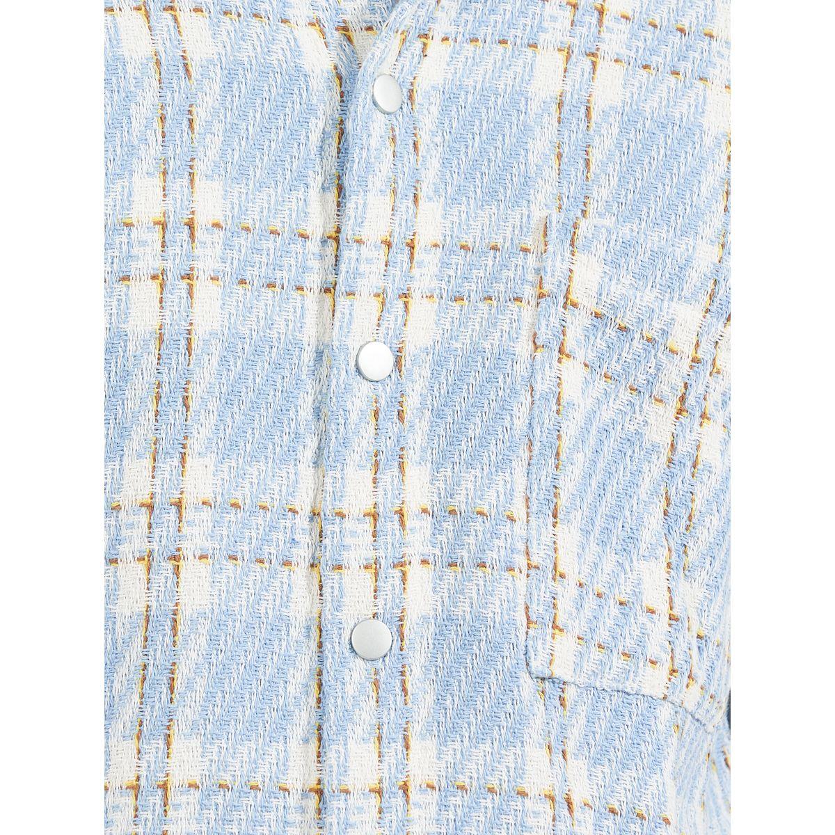 Styli Oversized Check Tweed Shacket with Big Button Placket-men-clothing-jacketsandblazers-jackets-image-4