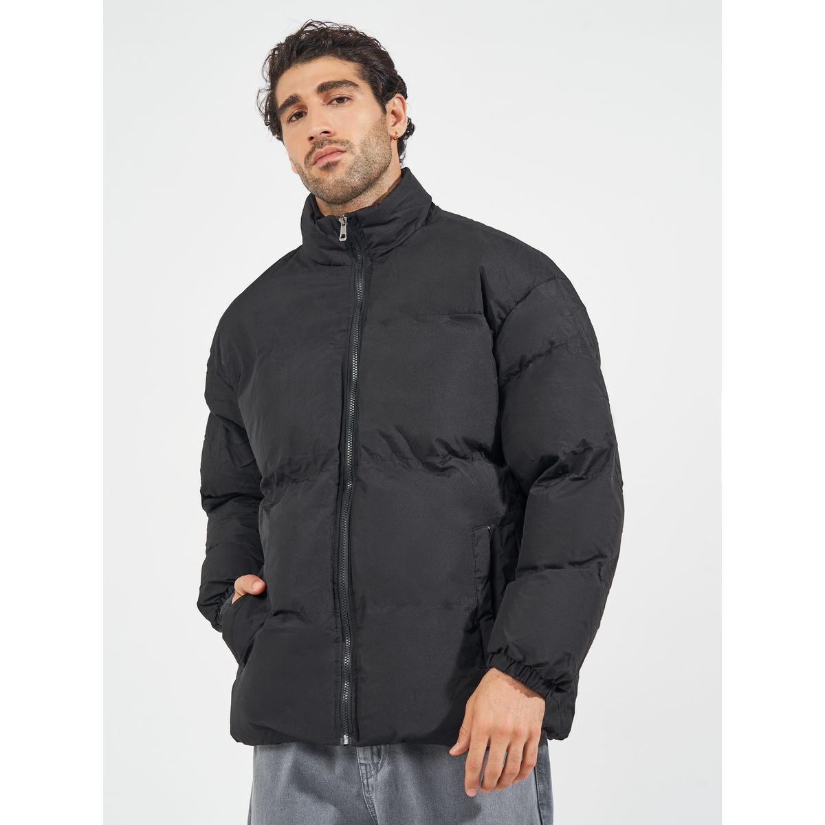 جاكيت منفوخ بياقة عالية وسحَّاب غلق-men-clothing-jacketsandblazers-jackets-image-3