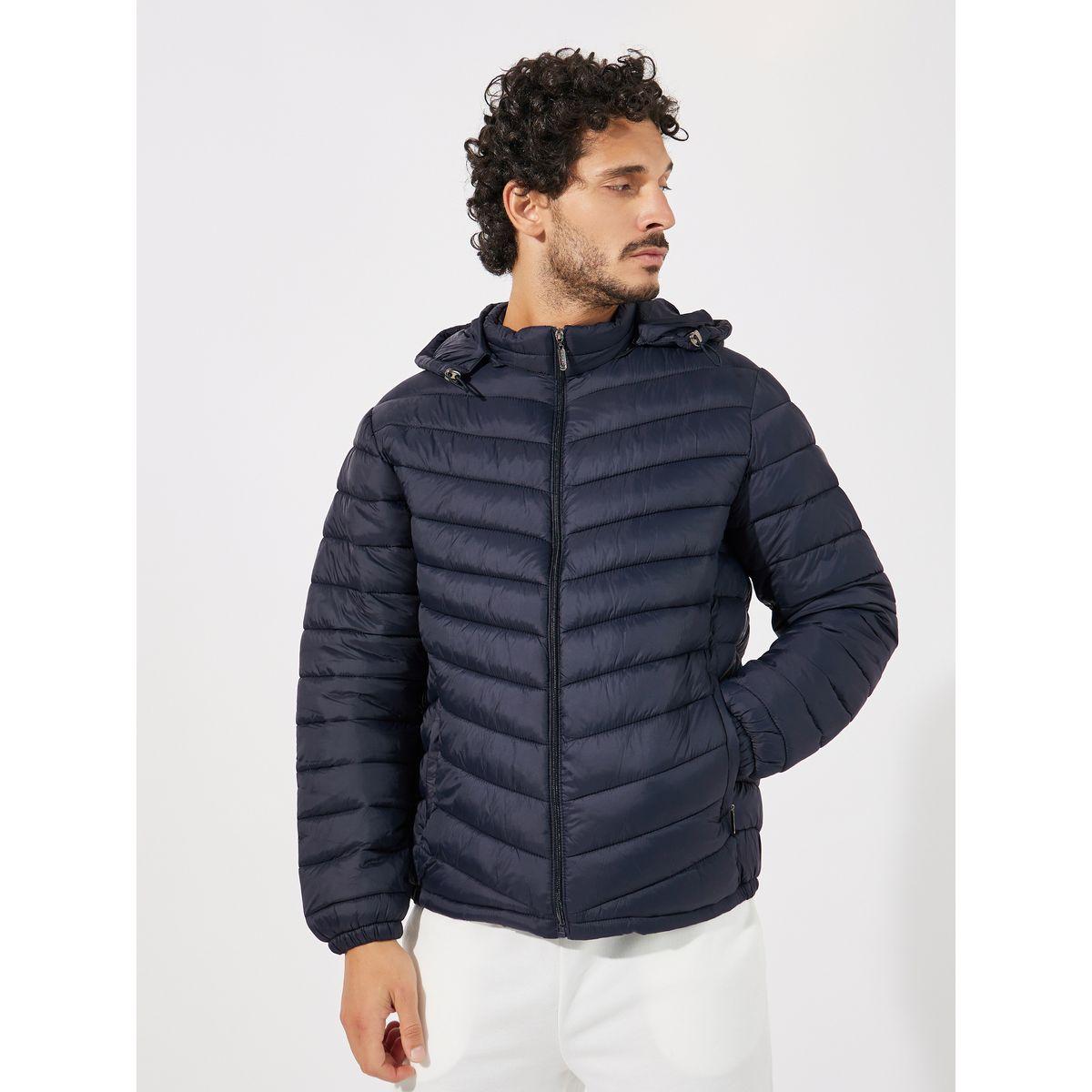 Styli Warm Quilted Hooded Puffer Jacket with Welt Pocket-men-clothing-jacketsandblazers-jackets-image-3