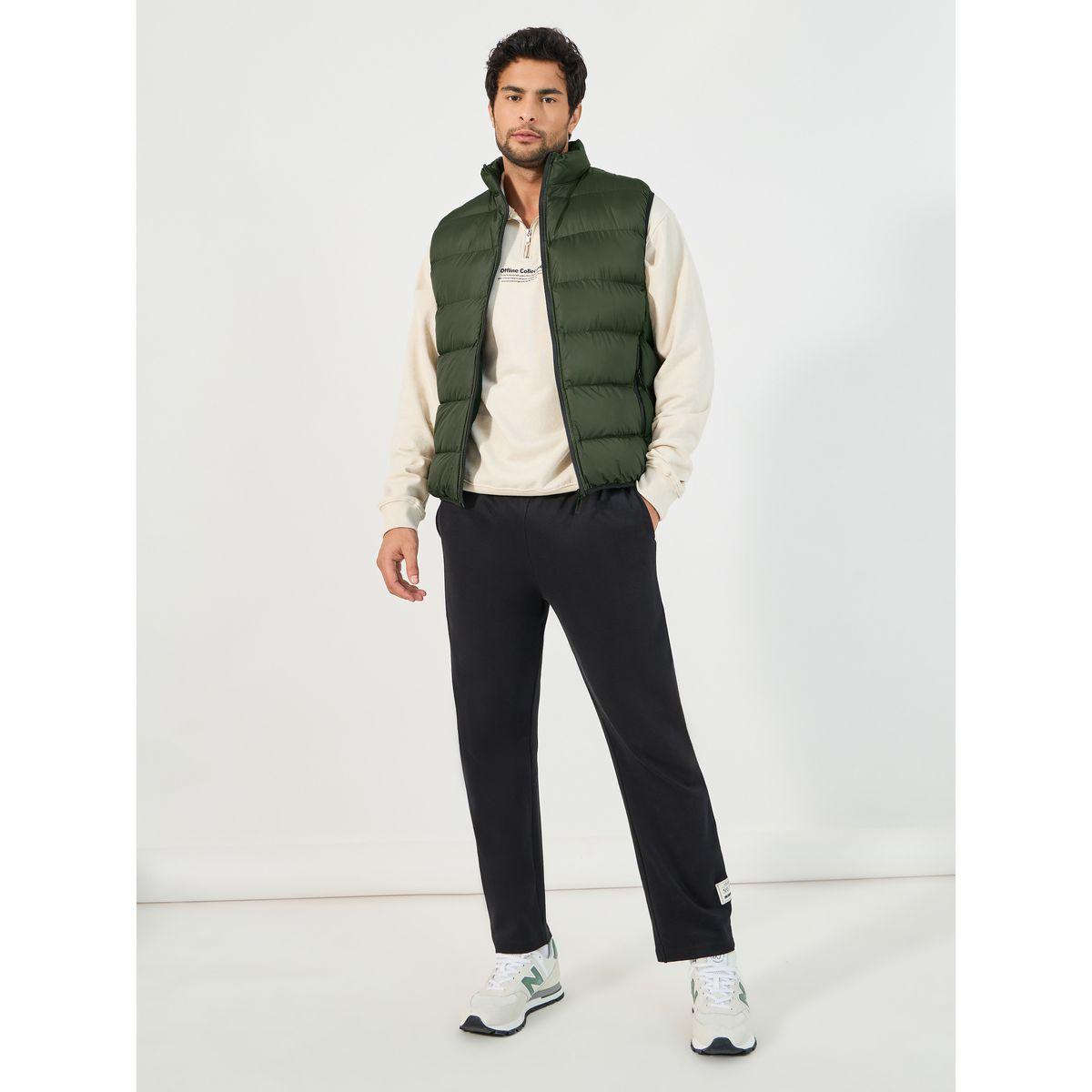 Styli Sleeveless Puffer Jacket with Contrast Zipper Detail-men-clothing-jacketsandblazers-jackets-image-2
