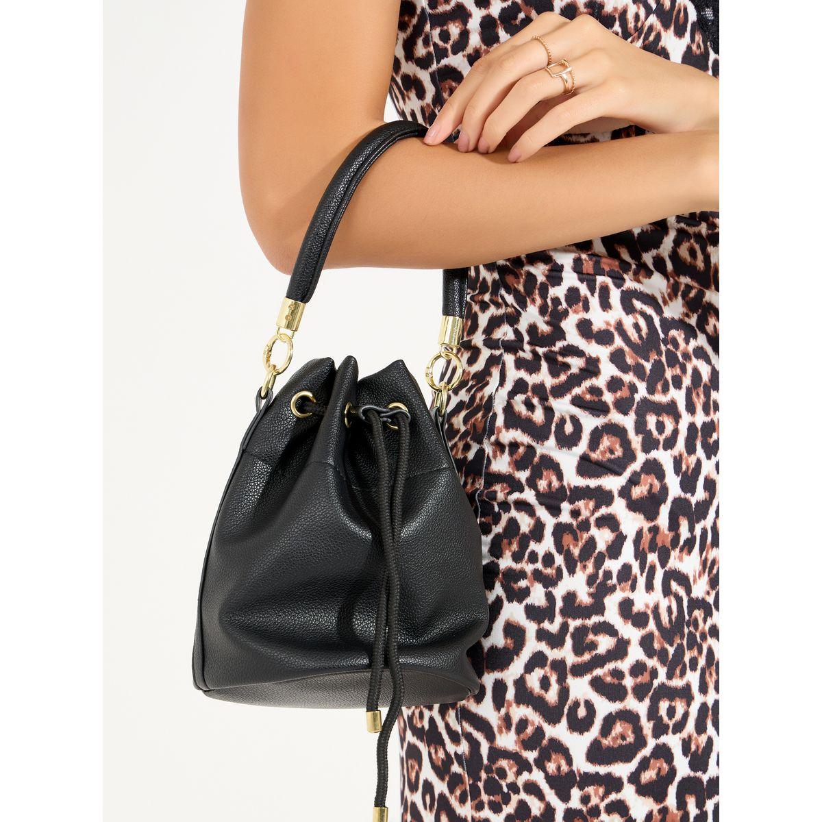 شنطة دلو بتفاصيل بارزة الملمس مع أربطة-women-bagsandwallets-handbags-image-2
