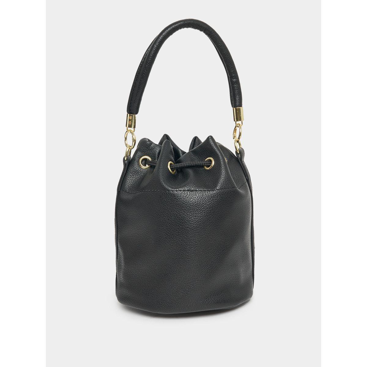 شنطة دلو بتفاصيل بارزة الملمس مع أربطة-women-bagsandwallets-handbags-image-5