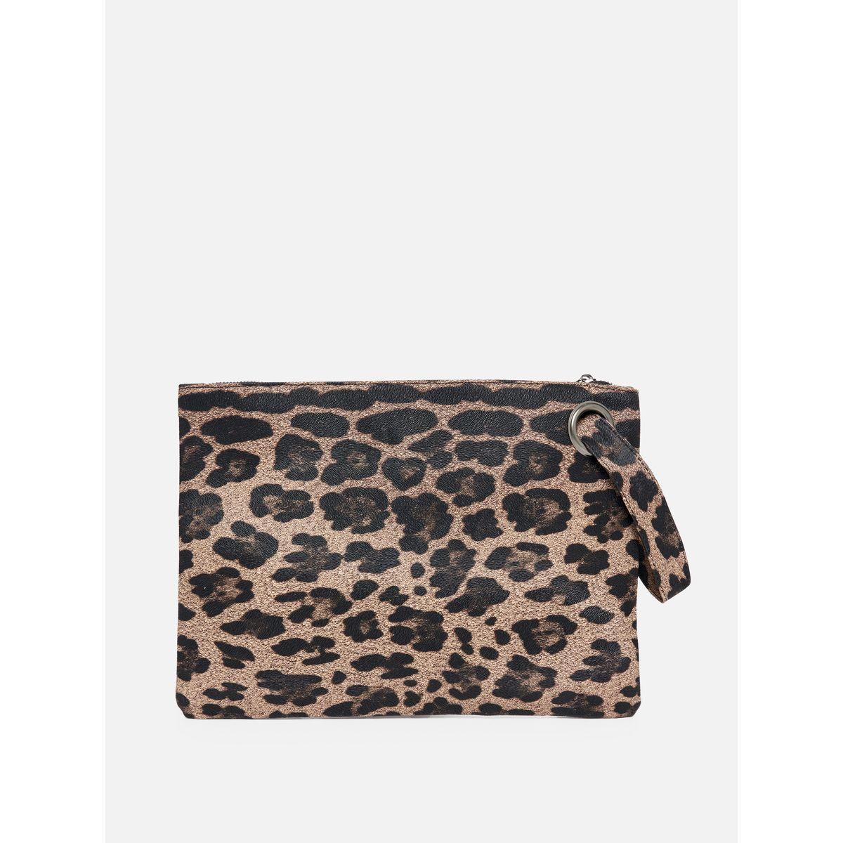 Styli Leopard Print Clutch with Zip Closure-women-bagsandwallets-handbags-image-5