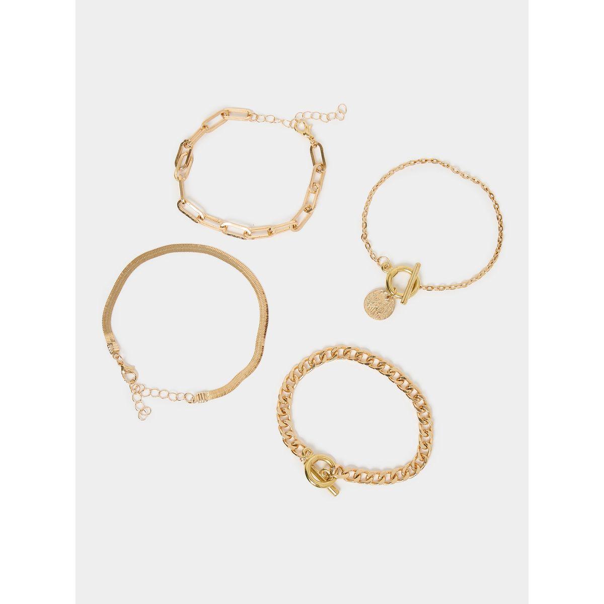 Styli Set of 4 - Assorted Chain Bracelet-women-watchesandjewellery-jewellery-banglesandbracelets-image-1