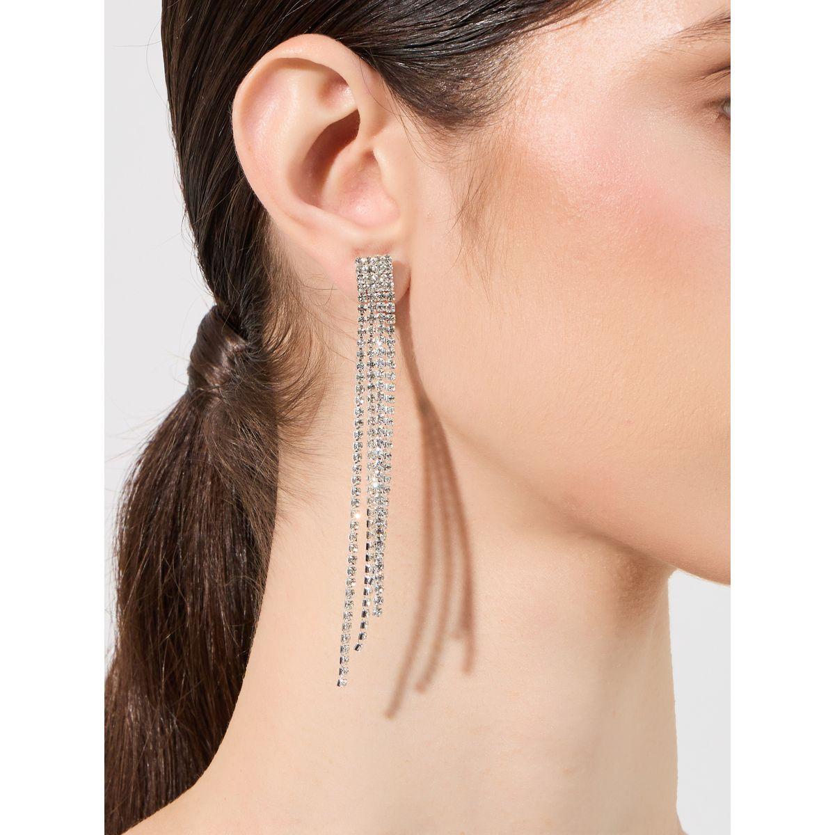Styli Long Drop Earrings-women-watchesandjewellery-jewellery-earrings-image-1