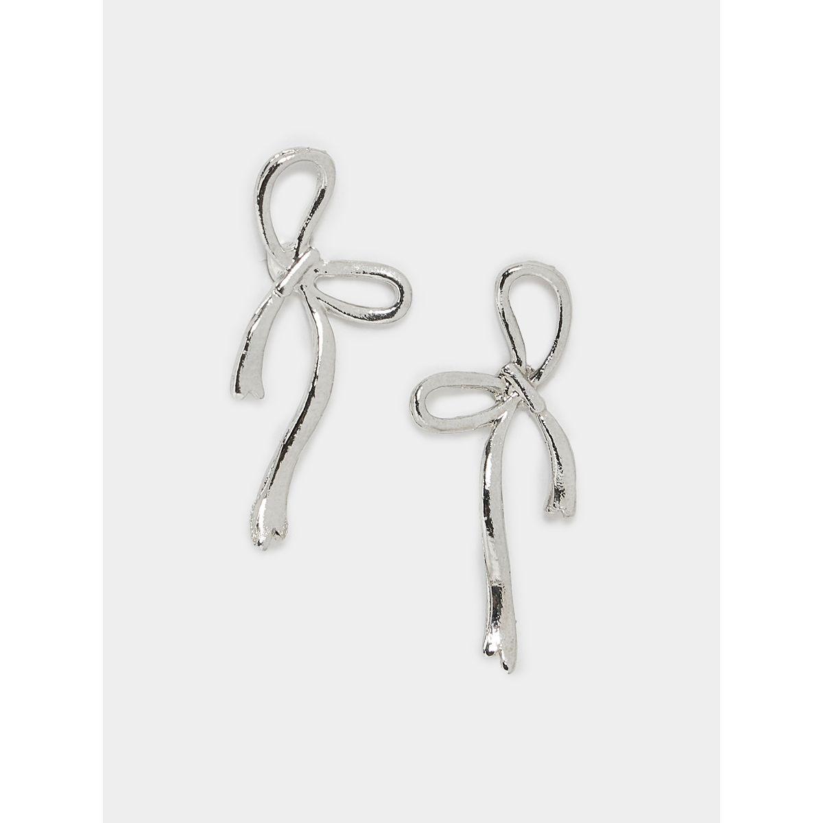 Styli Ribbon Earrings-women-watchesandjewellery-jewellery-earrings-image-1