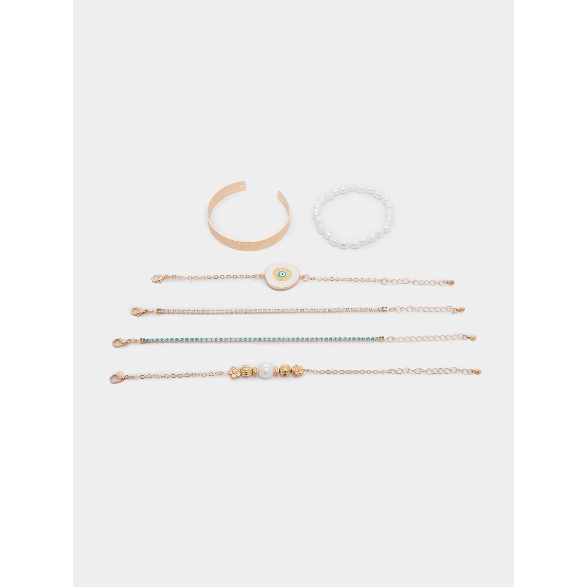 Styli Set of 6 -  Embellished Bracelet-women-watchesandjewellery-jewellery-banglesandbracelets-image-1