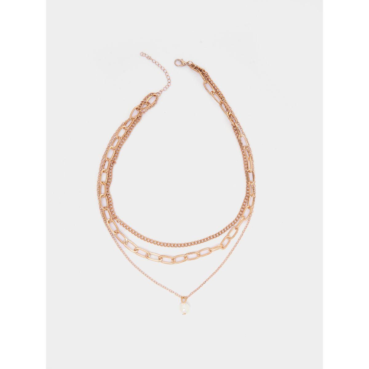 Styli One Drop Faux Pearl Necklace-women-watchesandjewellery-jewellery-necklacesandpendants-image-1