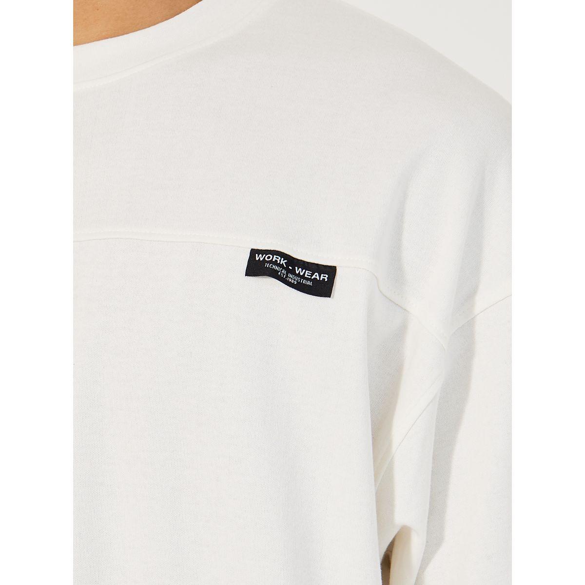Styli Label Detail Round Neck Boxy T-Shirt-men-clothing-tshirtsandpolos-tshirts-image-3