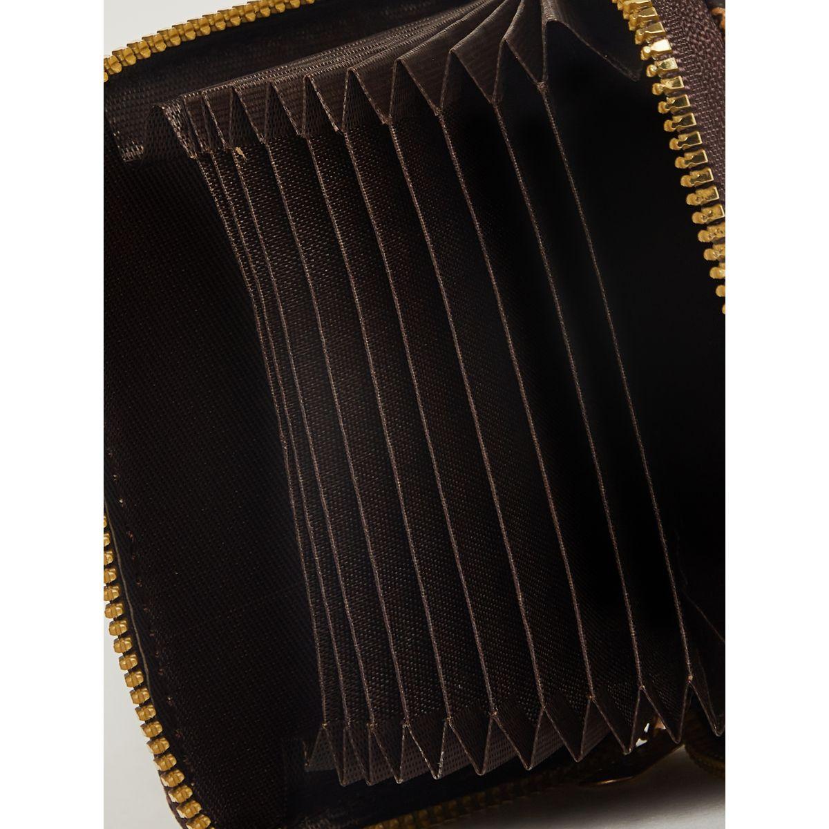 Styli Textured Print Wallet with Zip Closure-women-bagsandwallets-wallets-image-4