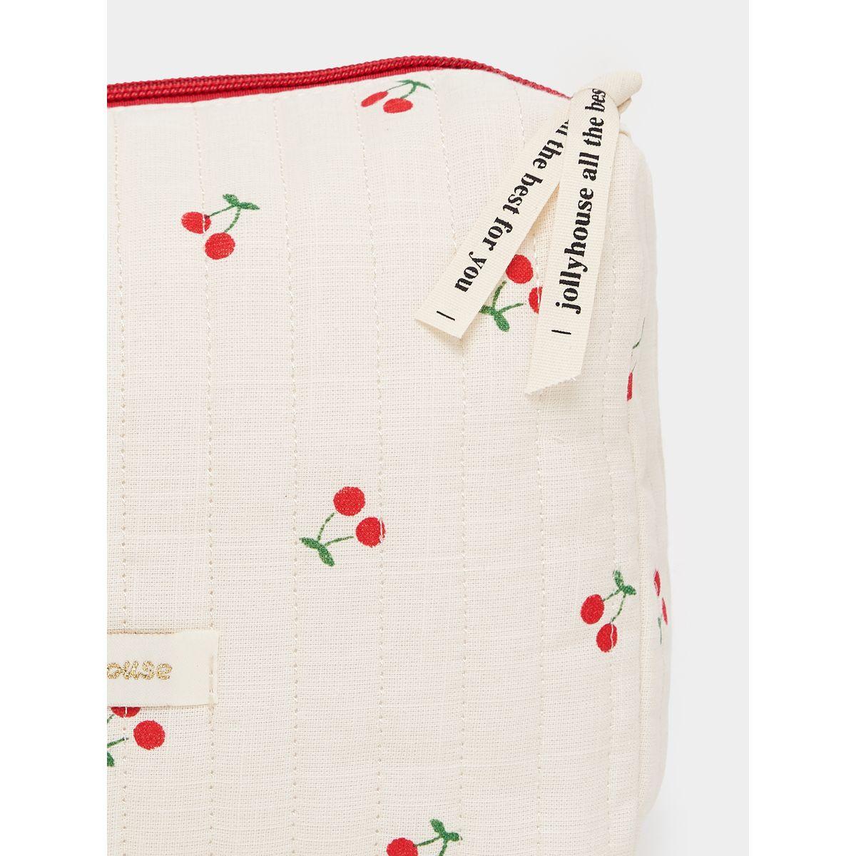 شنطة أدوات تجميل بطبعة كرز-women-bagsandwallets-handbags-image-3