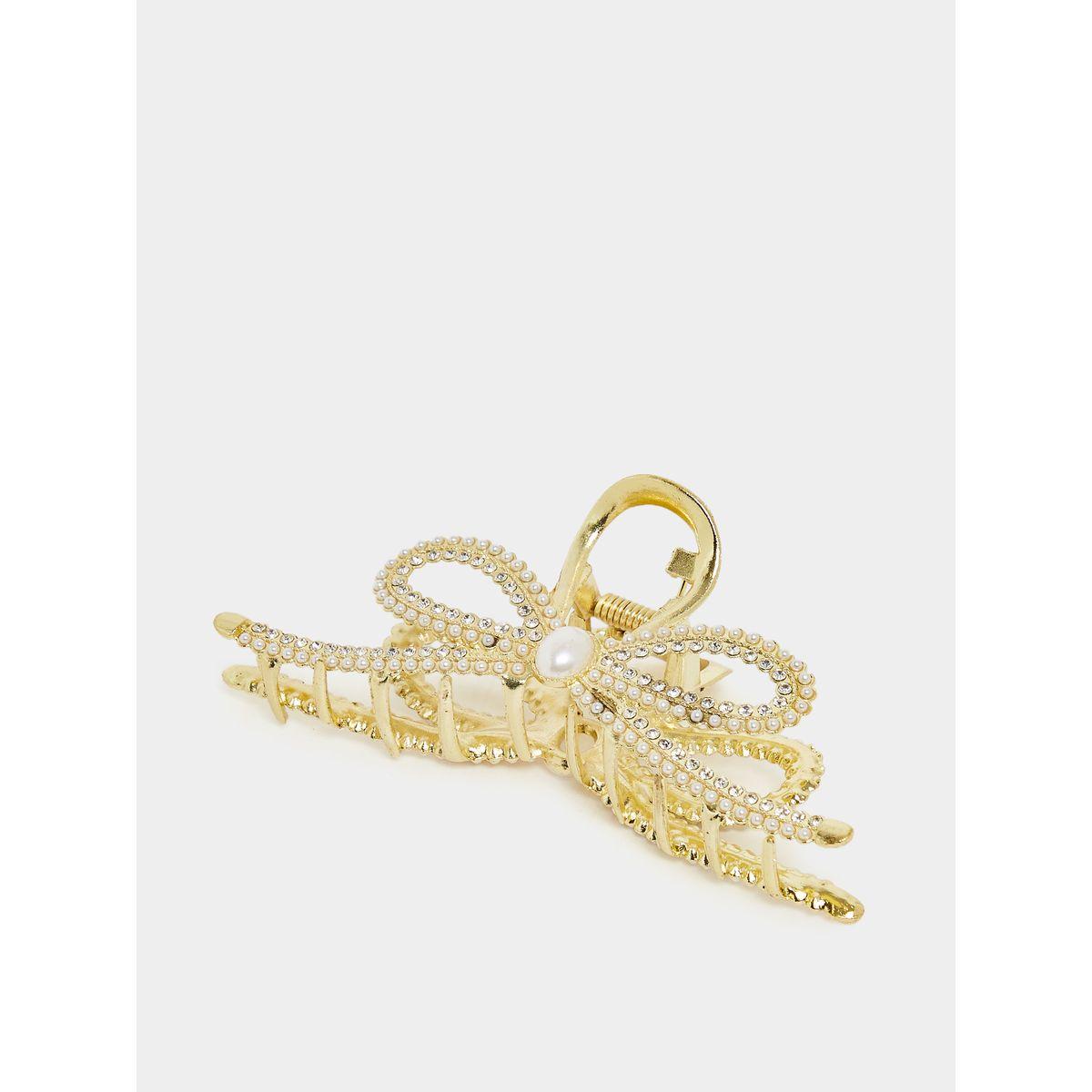 Styli Ribbon Design Hair Claw-women-hairaccessories-bands-image-1