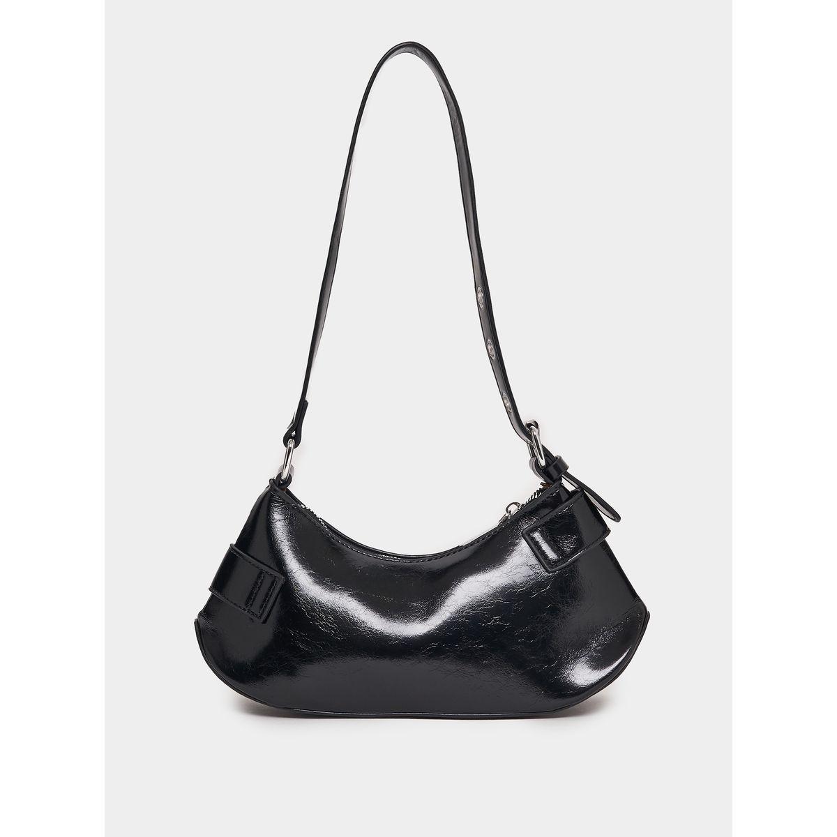Styli Belted Shoulder Bag with Adjustable Strap-women-bagsandwallets-handbags-image-2
